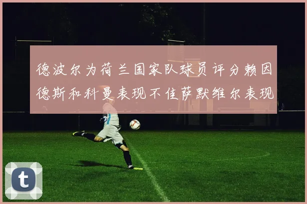 德波尔为荷兰国家队球员评分赖因德斯和科曼表现不佳萨默维尔表现最佳