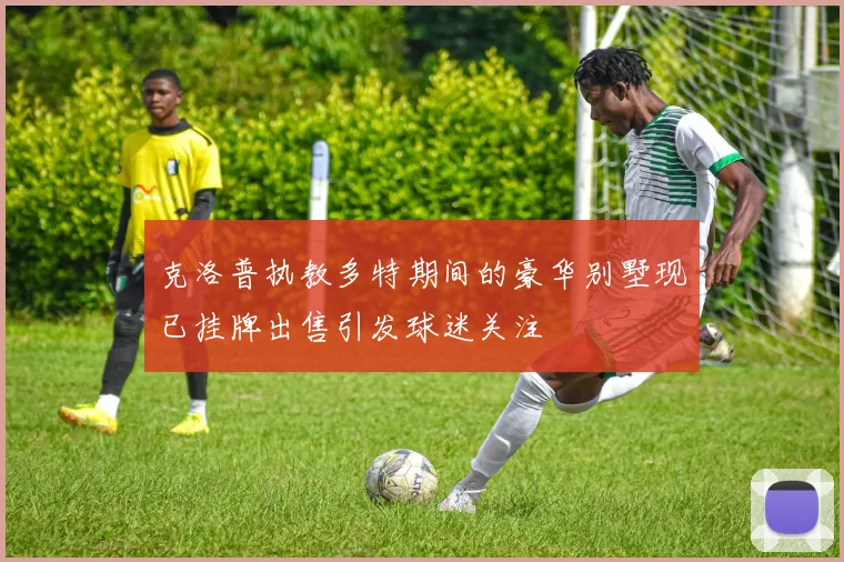 克洛普执教多特期间的豪华别墅现已挂牌出售引发球迷关注